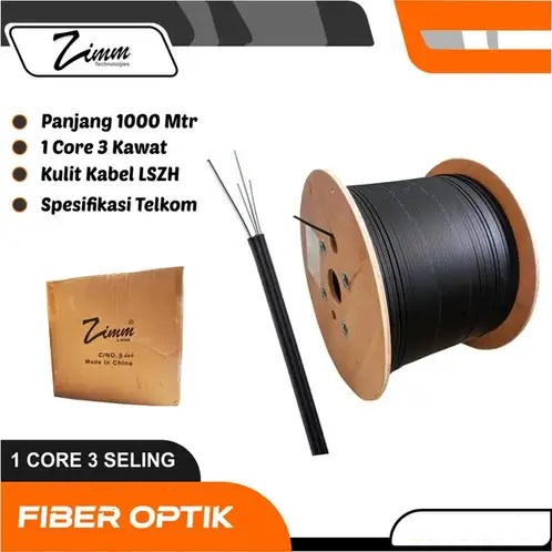 KABEL FIBER OPTIC / fo ZIMM LINK WIRE 1 CORE3 SELING 1000M