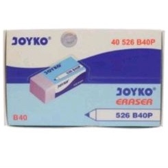

Eraser Joyko 526-B40BP (Penghapus Pensil)
