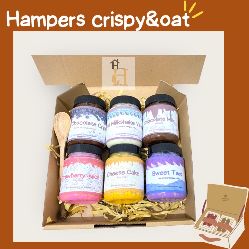 

hampers makanan | crispy lumer | muesli carnberry oat sereal |hampers natal | hadiah pernikahan | hadiah ulang tahun | hadiah natal | souvernir pernikahan | hampers wedding | hampers lebaran |