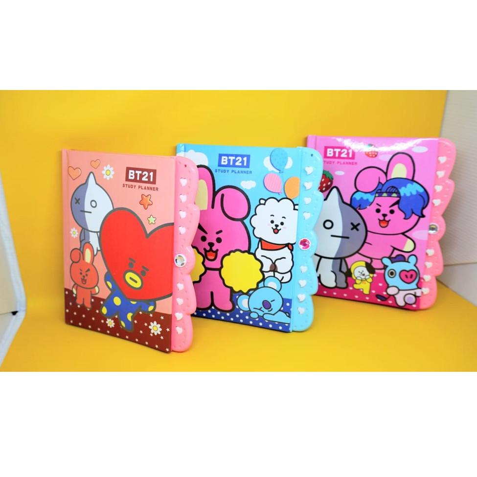 

BUKU DIARY KODE BT21 DIARY LUCU BUKU TULIS IMUT JURNAL UNIK IMPORT BUKU LUCU JURNAL 00NAP6387