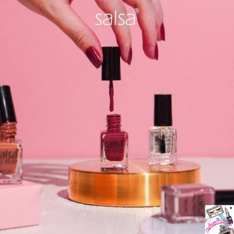 ☃️Cutezz_Ching1☃️Salsa Nail Polish 6ml - Kutek/Cat Kuku