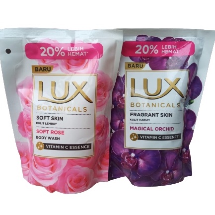 Lux Body Wash Refill 250ML (Lebih Hemat 20%)