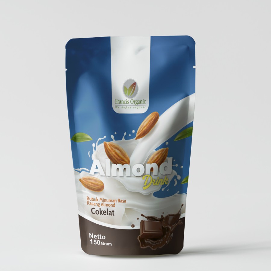 

Francis Organic's Almond Drink / Susu Almond Bubuk - Chocolate/cokelat