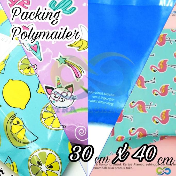 

PAKET KOMBINASI AMPLOP PLASTIK POLYMAILER - RUSFET - 30CM X 40CM - FLAMINGO bisa cod