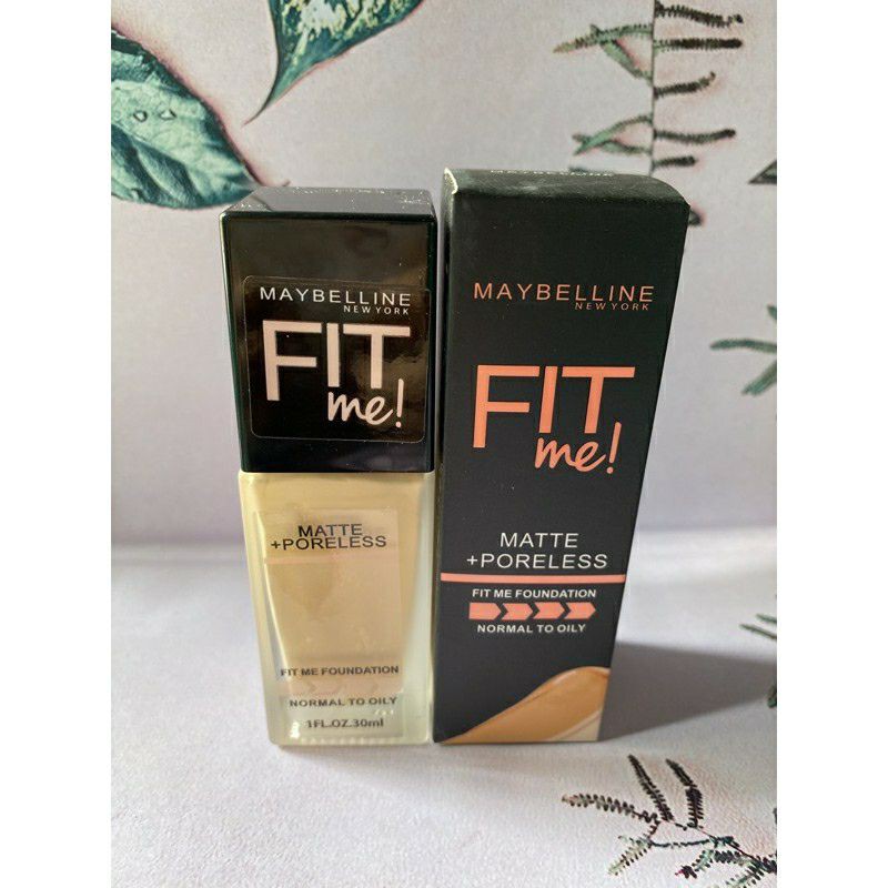 Maybelline Fit Me Foundation / Fit Me Matte + Poreless Normal To Oily