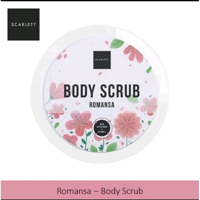 BODY SCRUB SCARLET - LULUR SCARLET