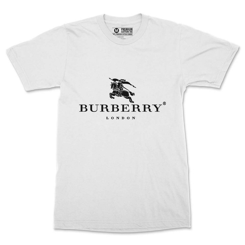 FHB Kaos T-shirt Premium Burberry Model 2 Katun Combed Original