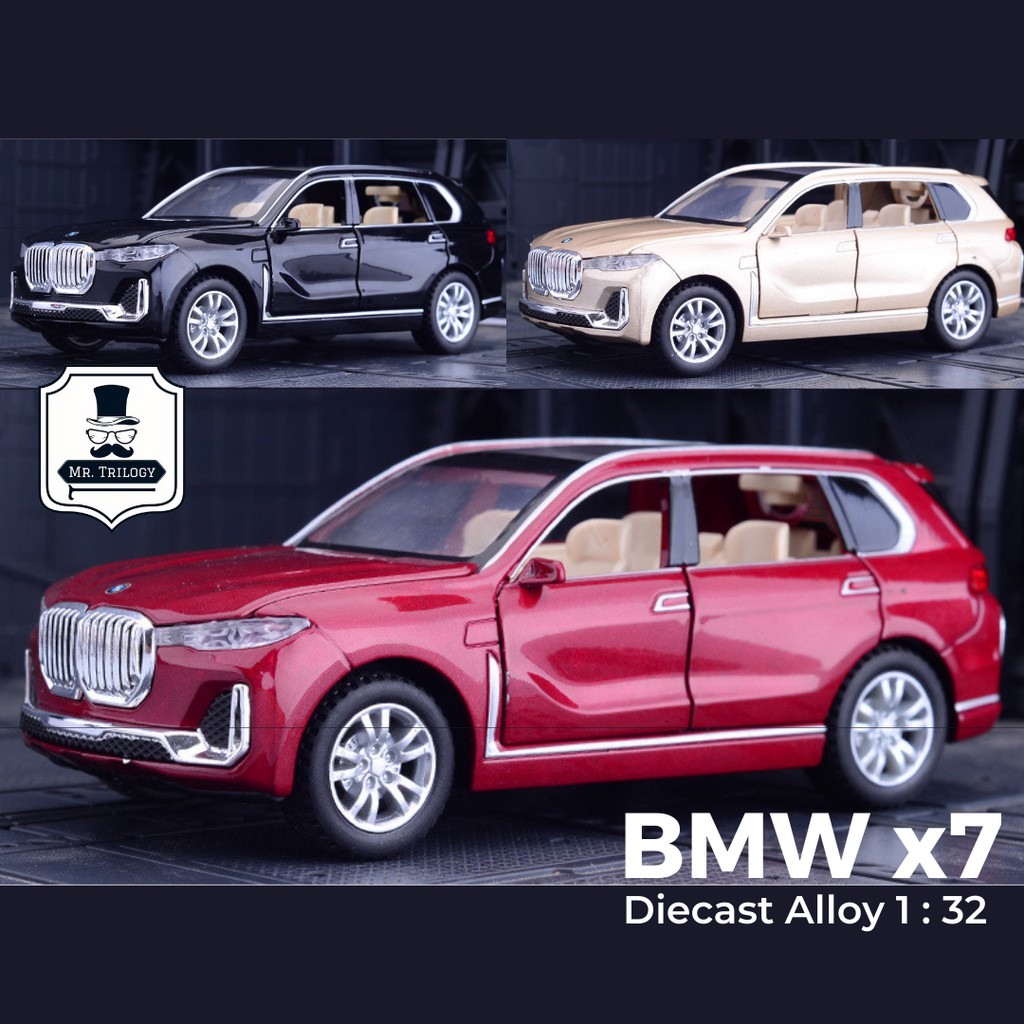 MAINAN DIECAST MOBIL BMW X7 BERKUALITAS BAGUS KEREN HADIAH BERAGAM WARNA