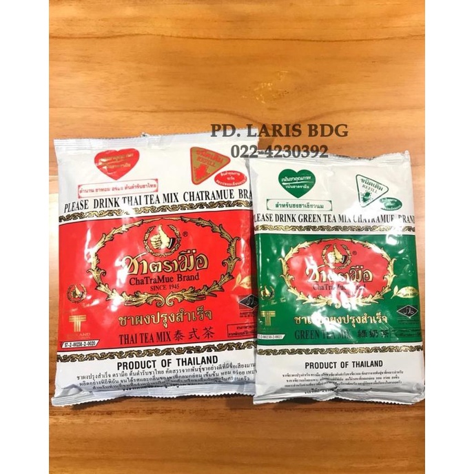 

[ COD ] THAI TEA BUBUK CHATRAMUE BRAND 400GR TERBATAS Kode 1291