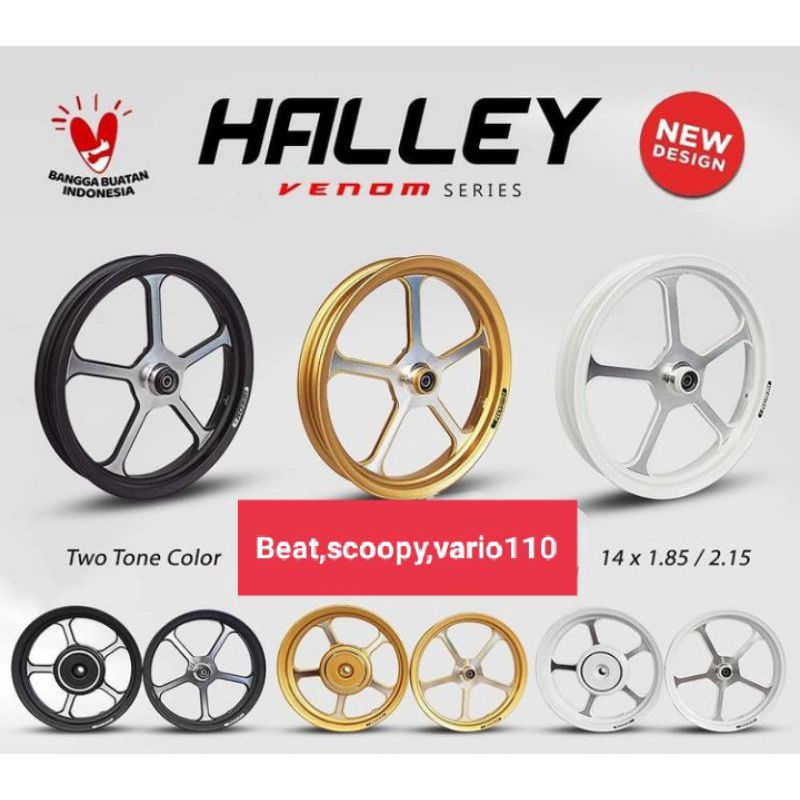 VELG ROSSI VROSSI not RCB not XMODE not MERCURY VENOM HALLEY HONDA BEAT