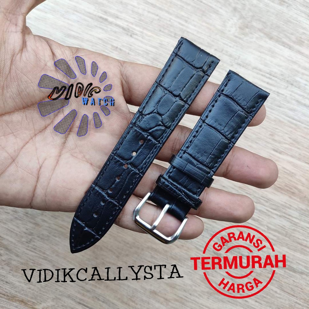 Tali jam kulit Leather Strap Lugs 22mm 20MM Quick Release Smart watch 20 22 MM