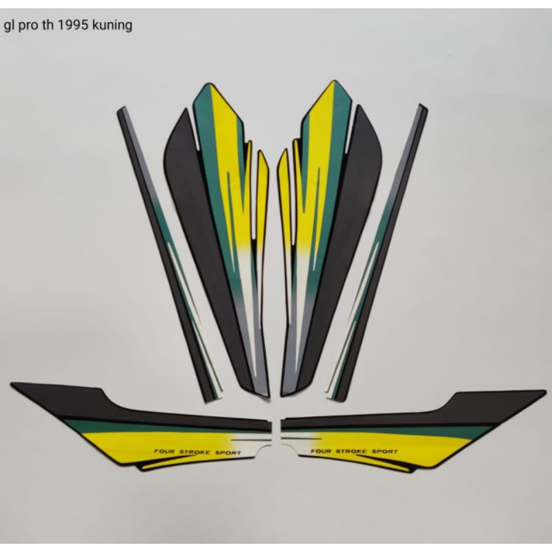 STRIPING GL PRO 95 KUNING