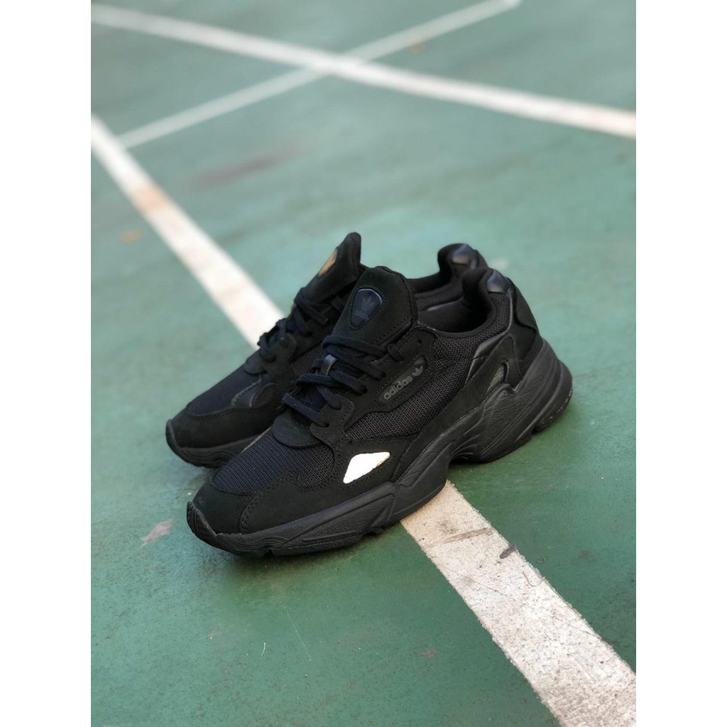 black adidas falcon
