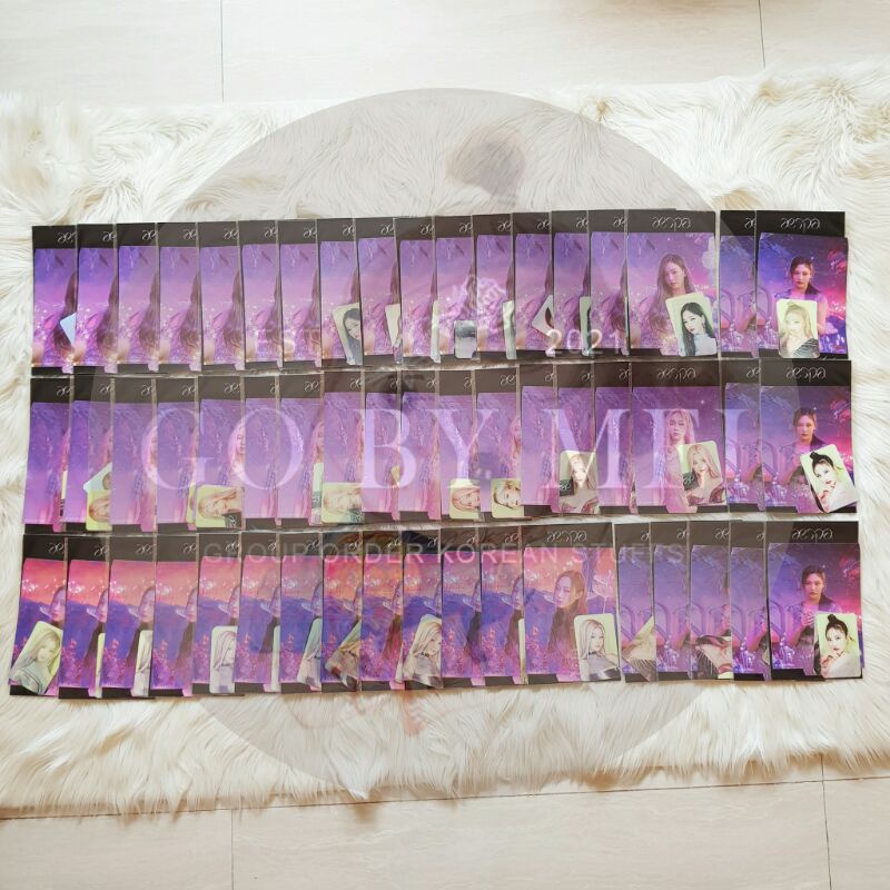 Ready Stock Lenticular Hologram Black Mamba aespa karina winter giselle ningning