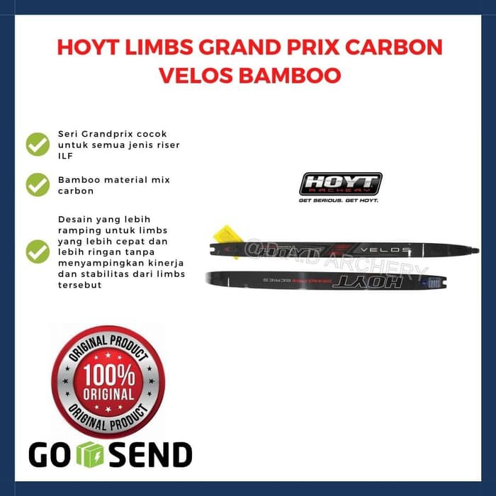 HOYT LIMBS GRAND PRIX CARBON VELOS BAMBOO / LIMBS ILF HOYT