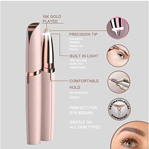 Pencukur Alis Flawless Brows Finishing Touch