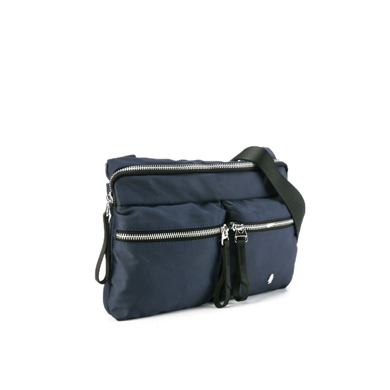 TAS SELEMPANG PRIA HUSH PUPPIES SLING BAG ORIGINAL BIRU BLUE HM100