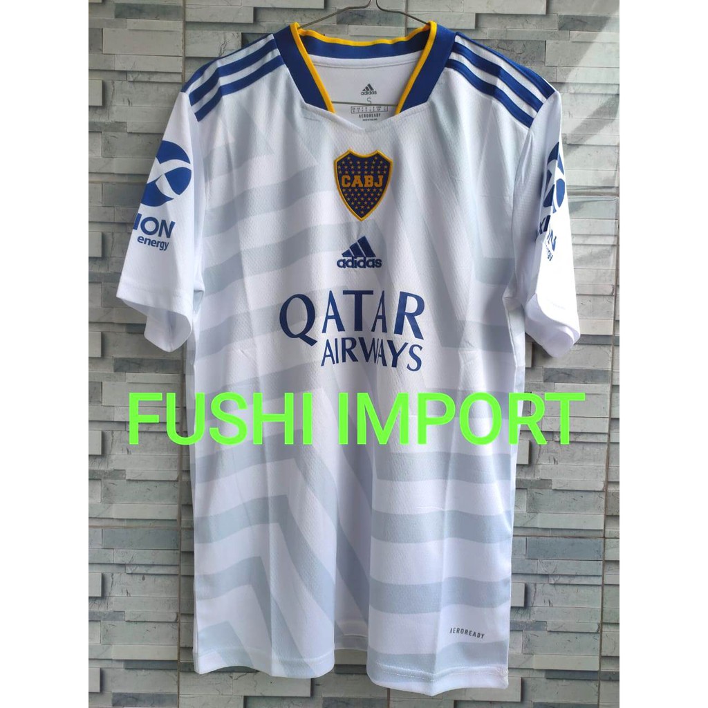 HQ JERSEY BOLA BOCA JUNIOR AWAY 2021-2022 GO HIGH QUALITY IMPORT