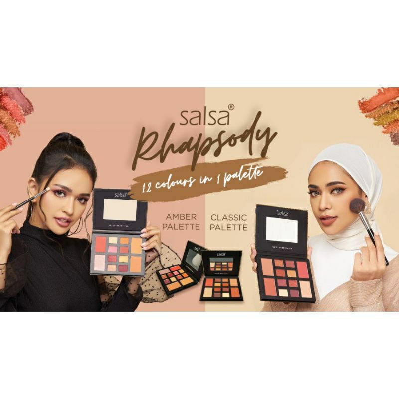 Eyesedow Rapsody Face Palette Salsa