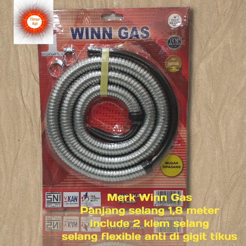 selang regulator winn gas