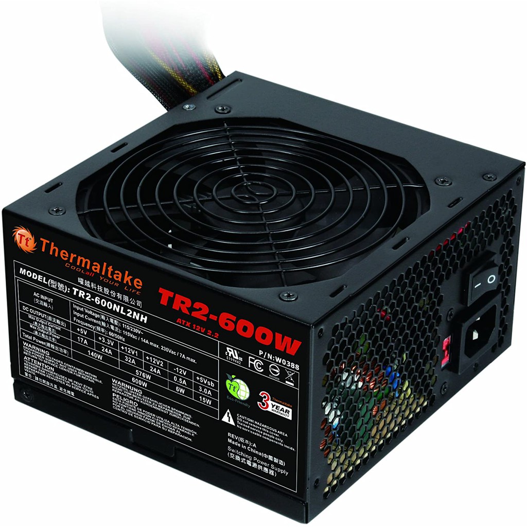 PSU THERMALTAKE ATX 600 WATT