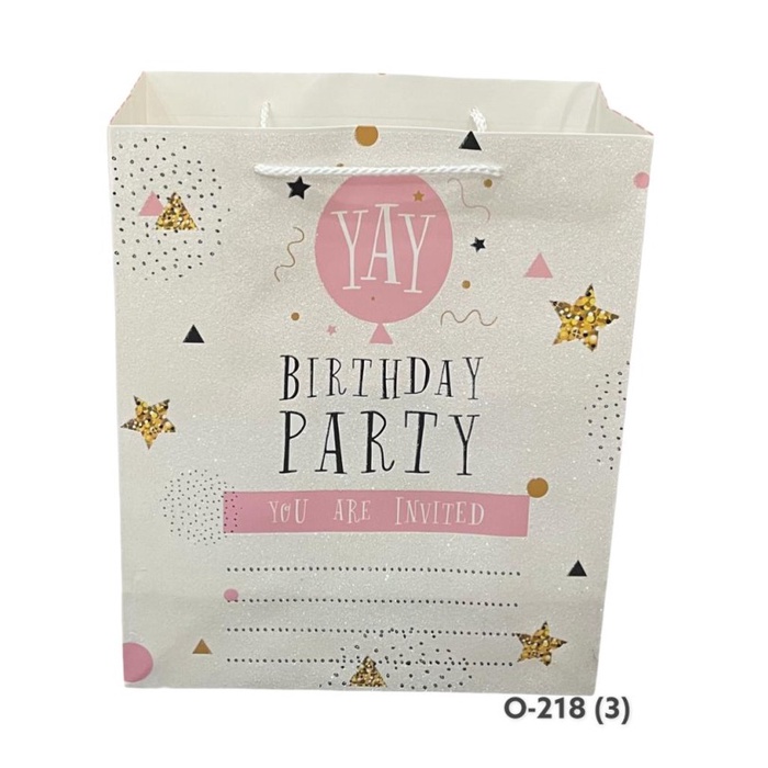 

GOODIE BAG HBD PAPERBAG | KANTONG HADIAH [32*26*12cm] PREMIUM QUALITY - (3)