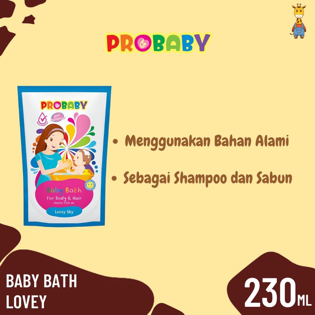 Probaby Bath Lovely Sky 230ml Refill