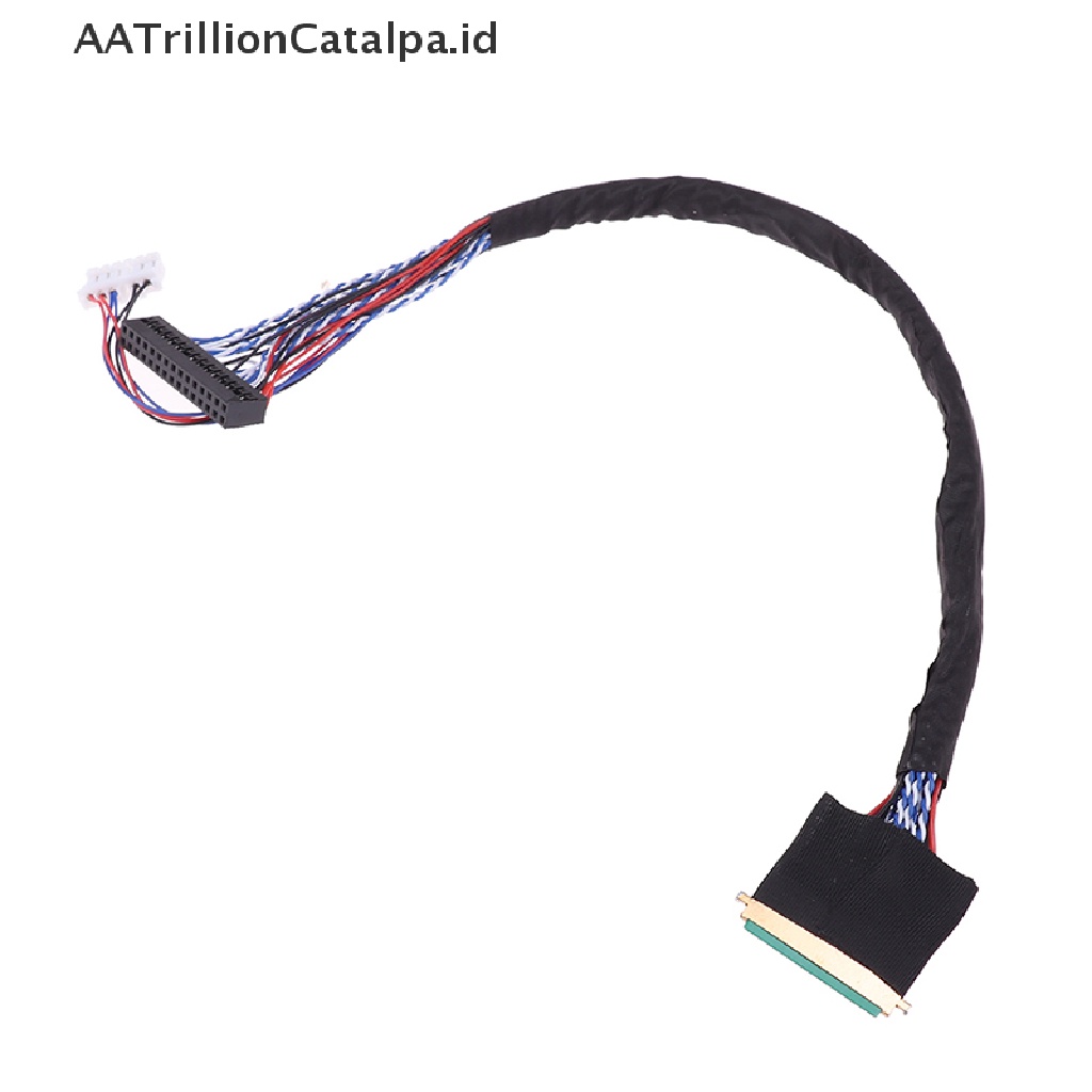 Aatrillioncatalpa I-PEX 20453-040T-11 40Pin 2ch 6bit LVDS Kabel Untuk Panel LCD LED 10.1-18.4 inch