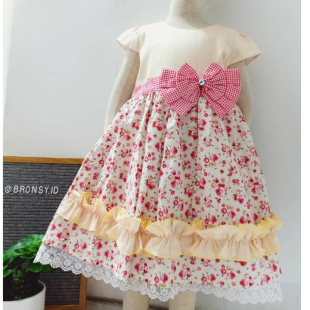 Dress anak BRONSY victorian style