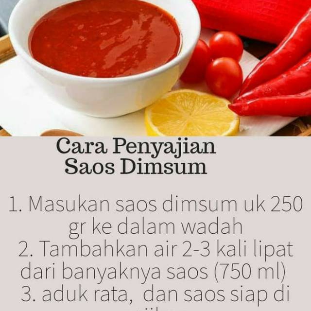 

Saos pedas dimsum 350gr