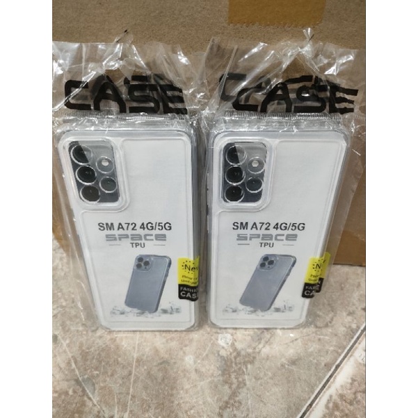 Softcase Samsung A72 4g A72 5g silikon Casing Selicon Case Bening Transparan Terasfaran Pelindung Pro Camera