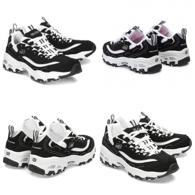 SKECHERS 80587L/BKW D'Lites