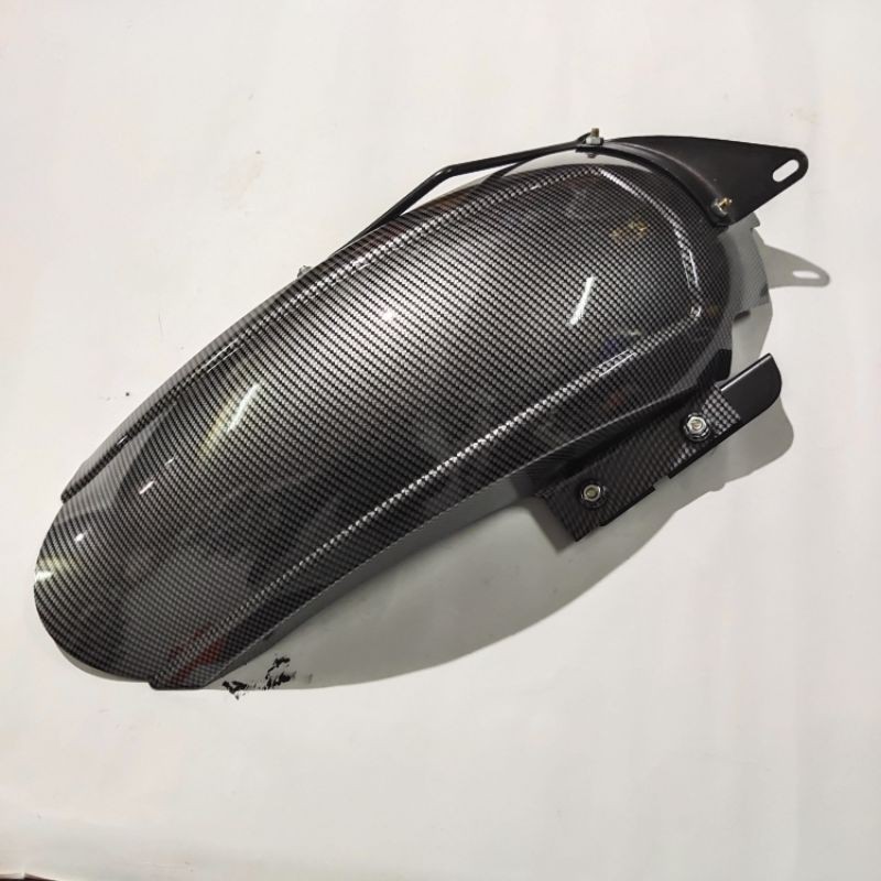 Hugger Yamaha aerox lexi nemo karbon spakbor belakang mudguard pelindung lumpur