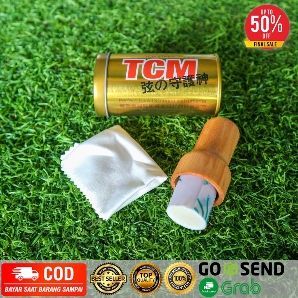 Pembersih Pelumas Senar Gitar String Angel TCM Cleaner