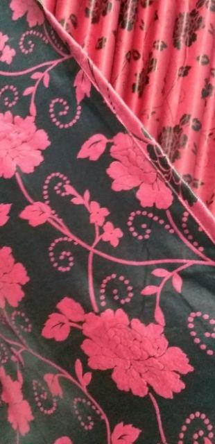 Horden/gorden Blackout Bludru Bolak Balik (harga Perlembar) Uk 1 Pintu / 1 Kaca Jendela