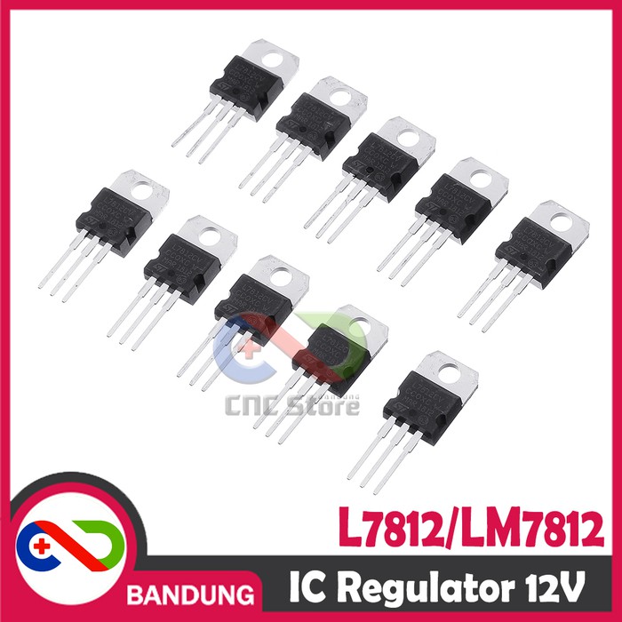 L7812CV L7812 LM7812 TO-220 POSITIVE VOLTAGE REGULATOR 12V