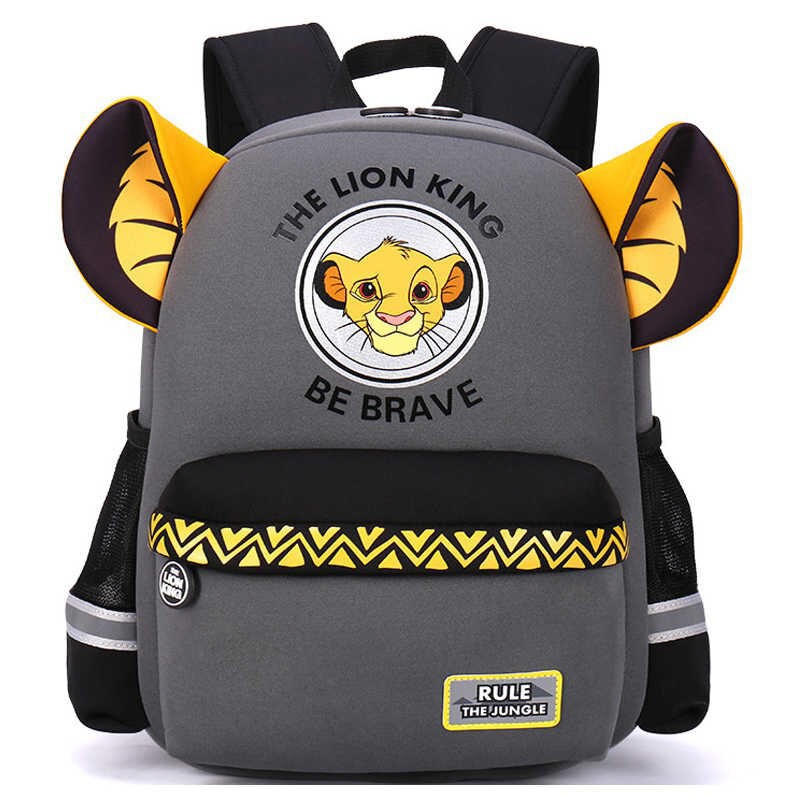 BDKR_TAS - Tas Ransel Lion Anak Cewek/Cowok Fashion Lion King Model Terbaru Tas Ransel Backpack Sekolah Anak Pria Wanita Karakter Korea Mini Murah untuk SD TK Lucu