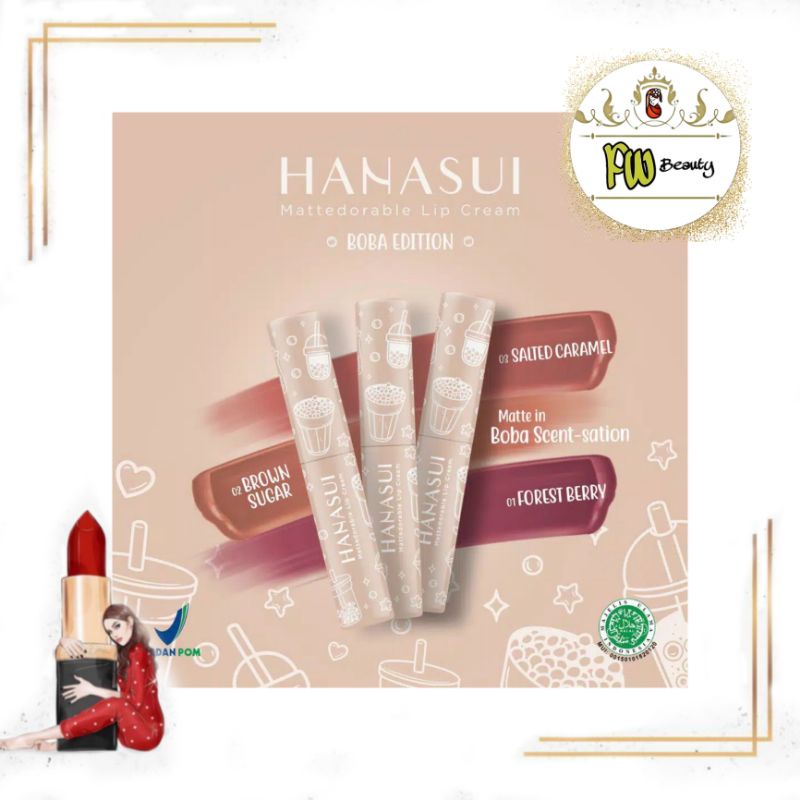 HANASUI LIP BOBA MATTE