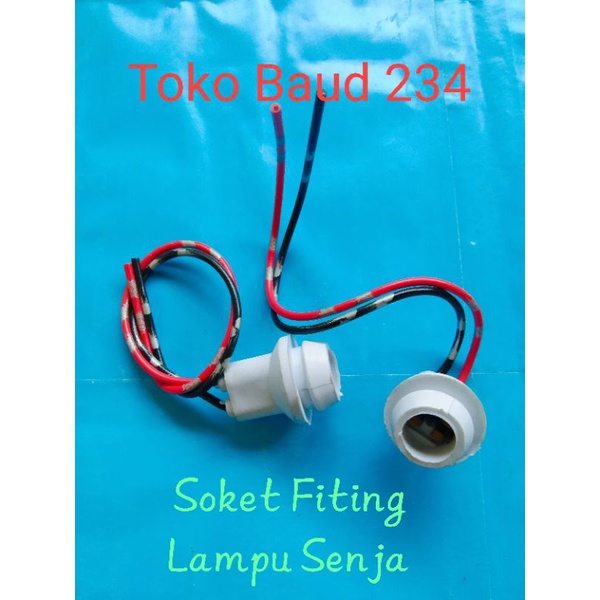 Soket Fiting Lampu Senja Motor / Mobil