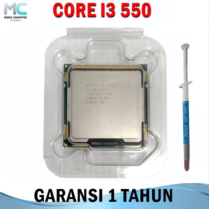 Processor Intel LGA 1156 Core I3 550 3.20GHZ