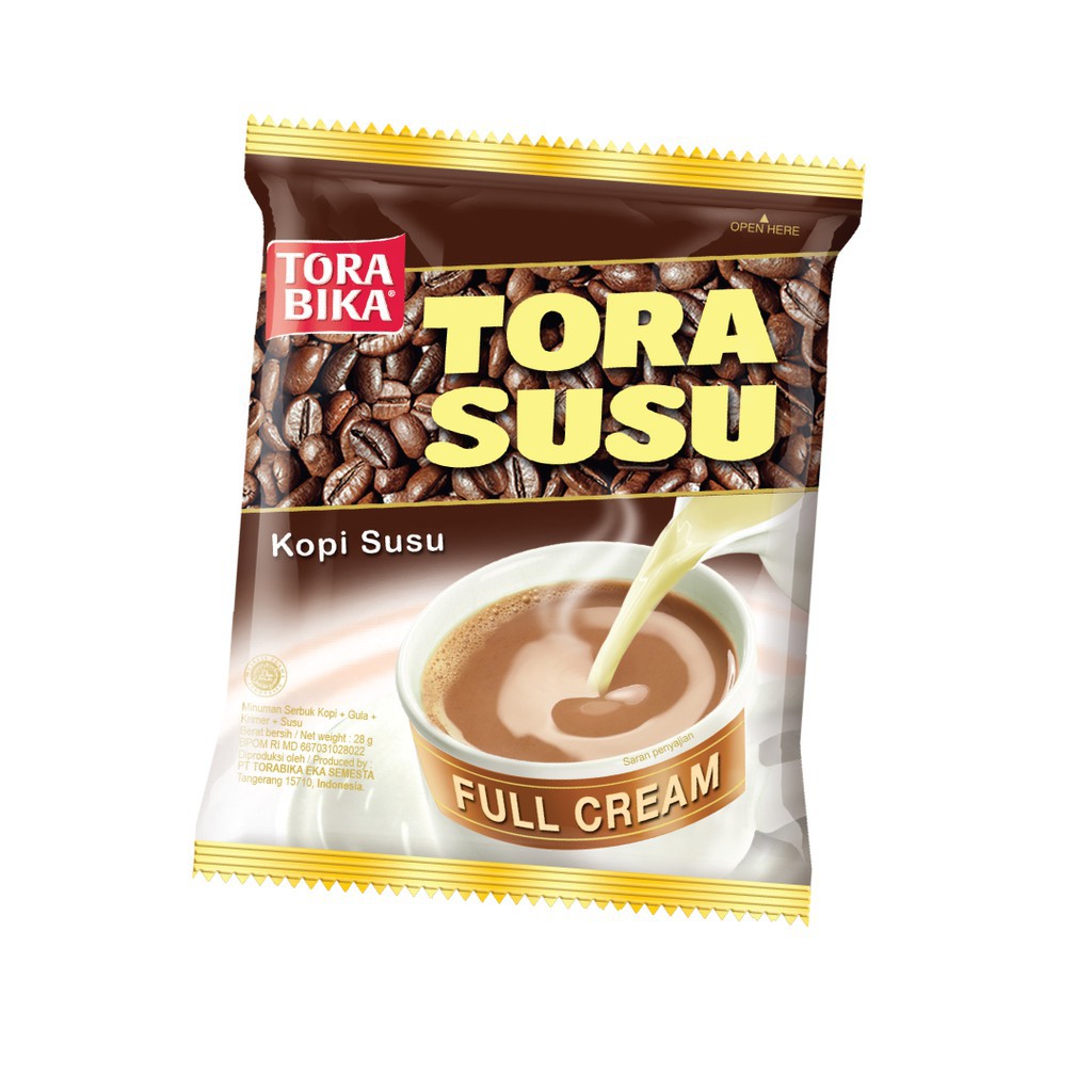 

Torabika Susu Full Cream 28gr | Kopi Susu