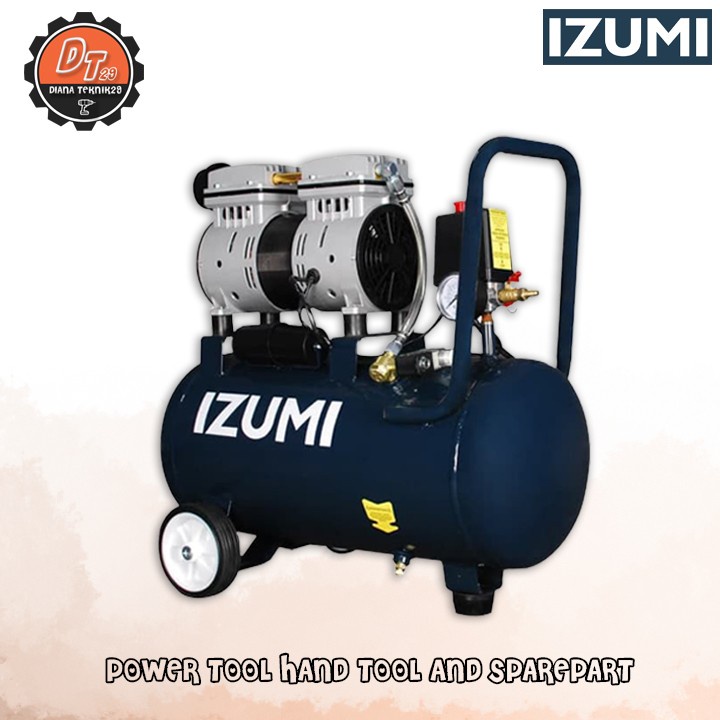 IZUMI OM 0724 KOMPRESOR OILES IZUMI 3/4HP 24 LITER KOMPRESOR SILENT