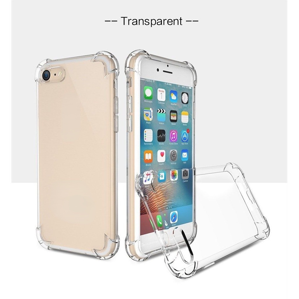 Premium Case Hybrid Armor Slim Anti Shock Bahan TPU Lembut Untuk For Iphone x xs 6 7 8 Plus XR XS 11 Pro