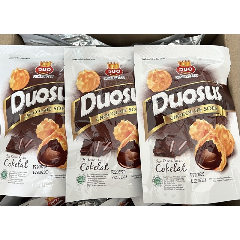 

SOES PACK COKLAT DUO TERMURAH @30 BKS X 35GR