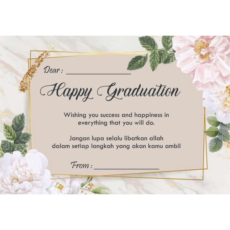 Kartu ucapan / Greeting Card