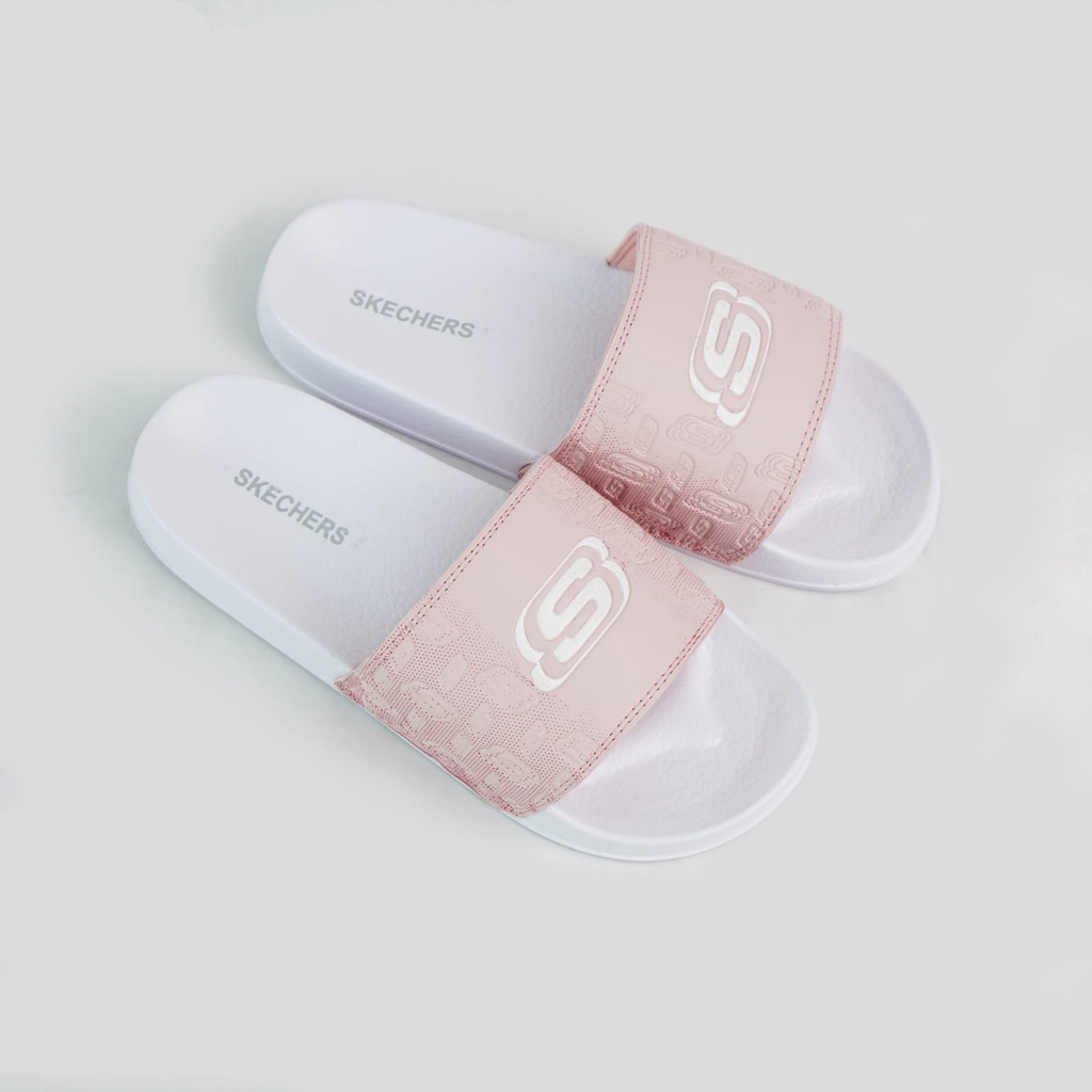 Sandal Skechers Wanita Slide Terbaru Sandal Selop Wanita Sendal Cewek Sketchers Selop Kekinian Murah Sandal Skecher Cewek