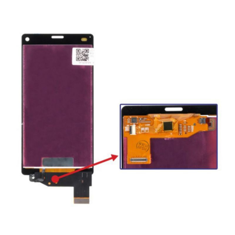 LCD FULSET SONY XPERIA Z3 MINI / Z3MINI / Z3 COMPACT / Z3COMPACT / D5803 / D5833 ORIGINAL