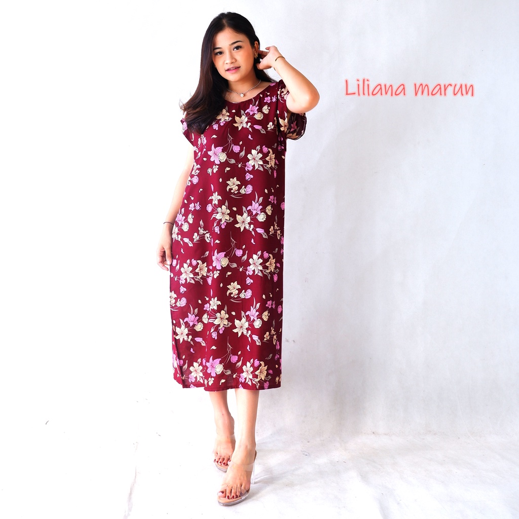 DASTER BALI NON BUSUI JUMBO XXL-XXL LILIANA MARUN