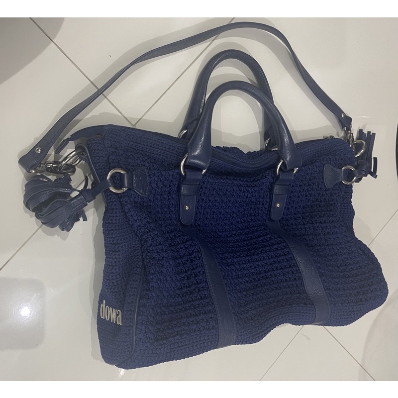 tas dowa preloved navy