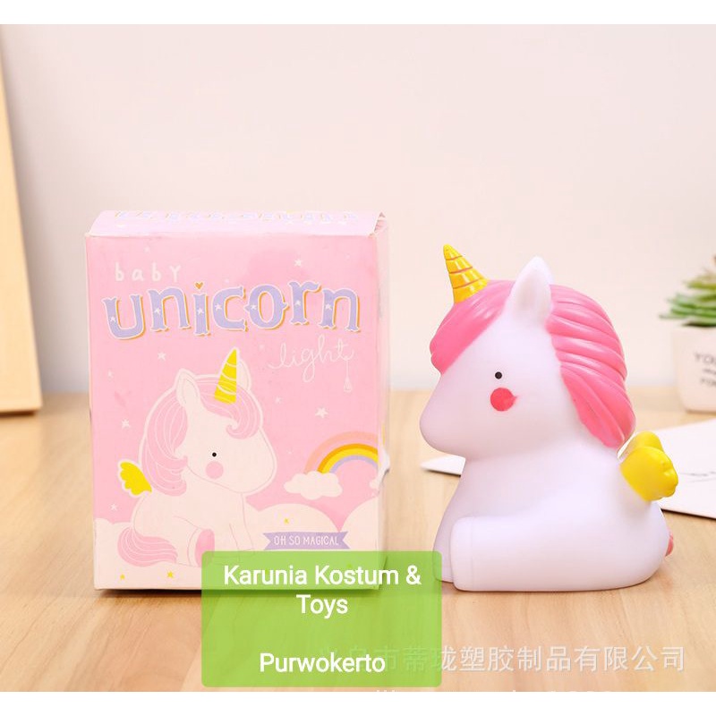 KUDA UNICORN LED HIASAN KAMAR RUMAH KAMAR